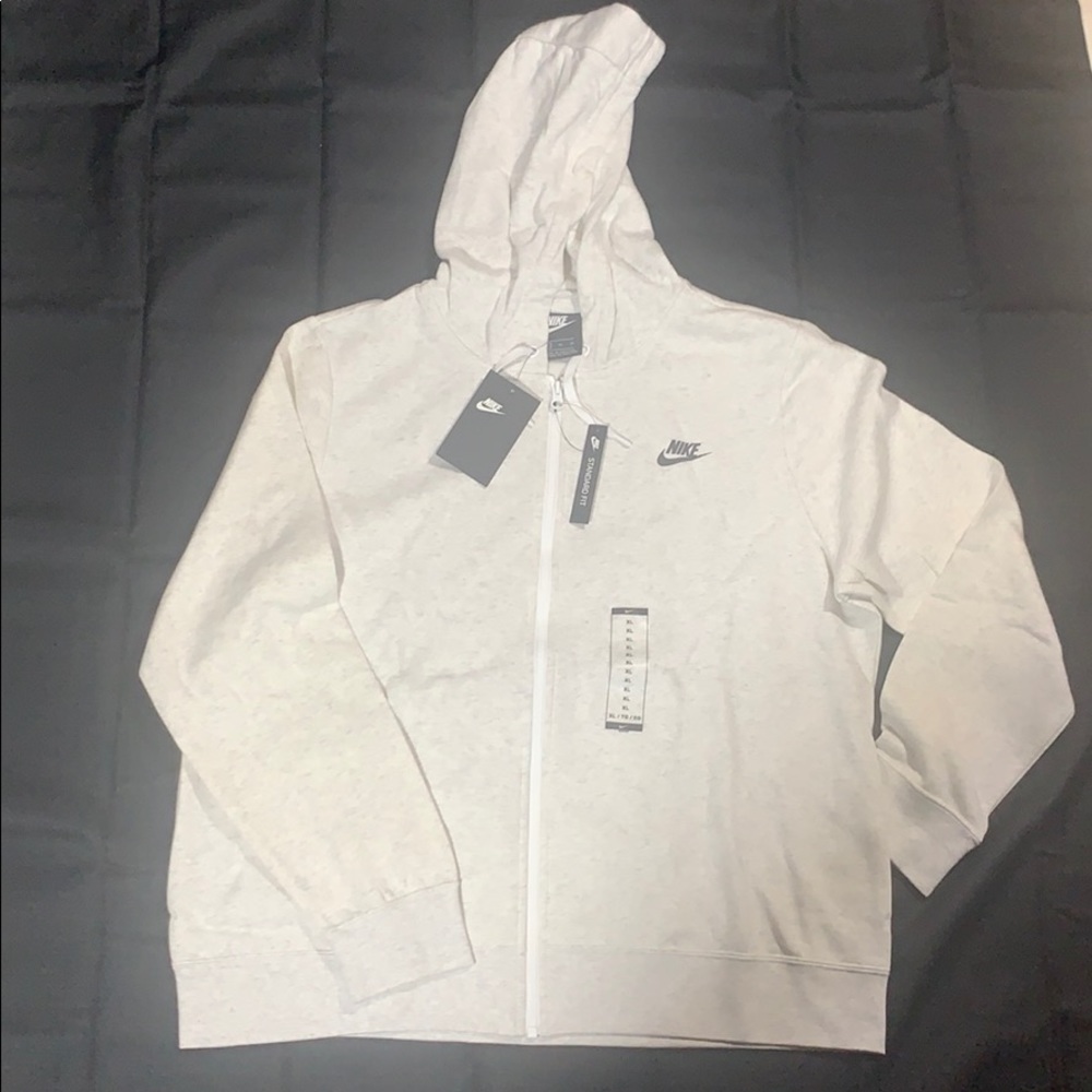 NIKE Women’s VARSITY FLEECE FULL-ZIP HOODIE gry XL